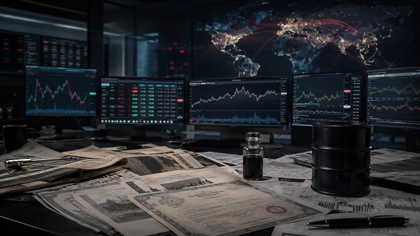 The Perfect Financial Storm: Bonds, Oil and Currencies Are Trapping Sovereigns